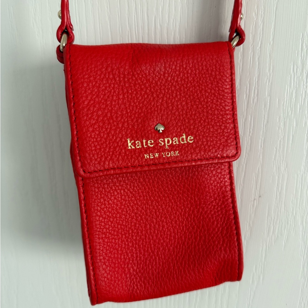 Kate Spade Small Red Crossbody Bag